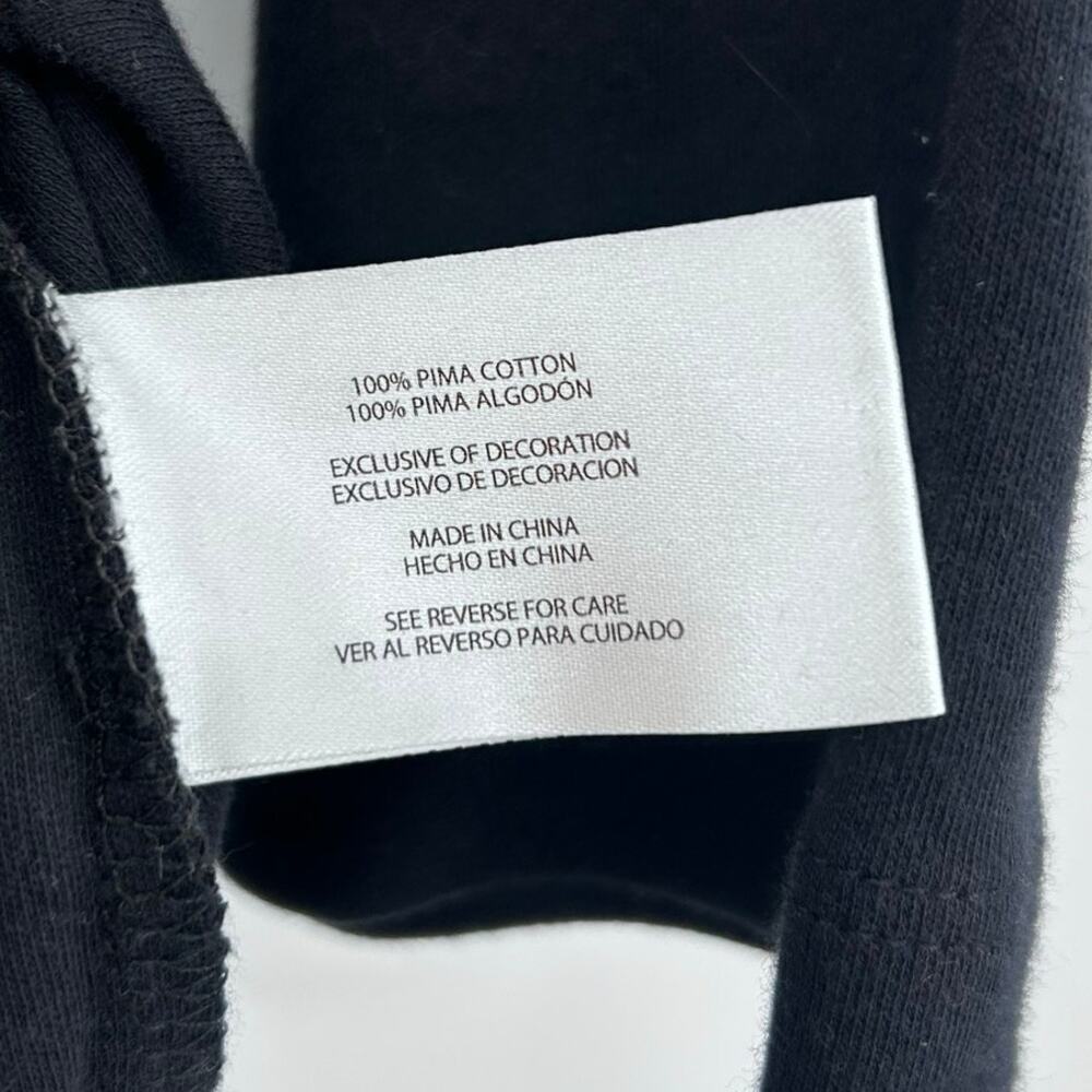 Orvis Pima Cotton Long Sleeve Shirt Black Notch Collar Womens Size Small - Picture 7 of 12